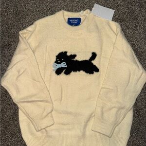 Aelfric Eden Cream Puppy Sweater